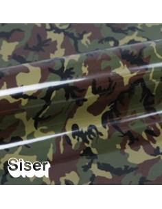 (ML) EASY PATTERN CAMO GREEN  30cm