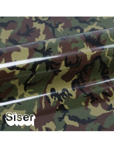 (ML) EASY PATTERN CAMO GREEN  30cm