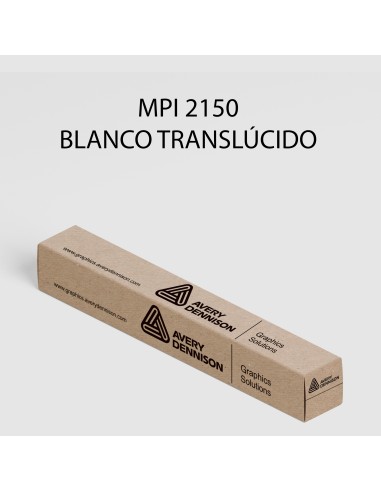 (BOBINA) AVERY MPI 2150 BLANCO TRANSLÚCIDO 1,37X50