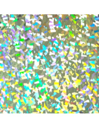 (ML) HOLOGRAPHIC CRISTAL SILVER (0,50X10/H0087)