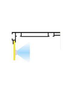 PERFIL MS SLIMTEX S100 MARCO PLAFON 100MM BARRA 3.03... 2
