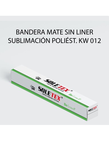 TELA BANDERA MATE S/LINER SUBLIM. POLIESTER...
