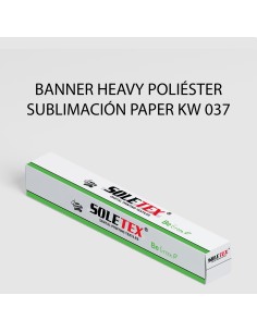 TELA BANNER HEAVY POLI. MATE SUBLI. 220GR. 1,60X49 (KW037)
