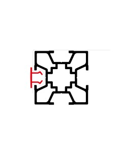 PERFIL MS ECOFLEX EKT4 36X36MM  BARRA 3,03 M (BRUTO)