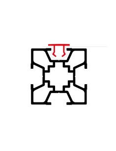 PERFIL MS ECOFLEX EKT4 36X36MM  BARRA 3,03 M (BRUTO) 2