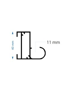 PERFIL MS CERCO 127  BARRA 6 M (LAC.BLANCO)