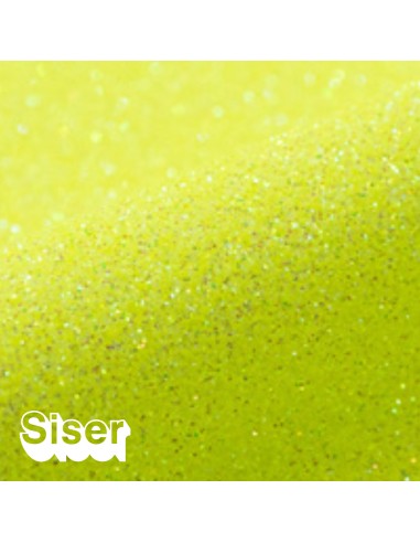 (ML) GLITTER NEON YELLOW (0,50x25/G0022)