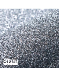 (ML) GLITTER SILVER BLACK (0,50x25/G0061)