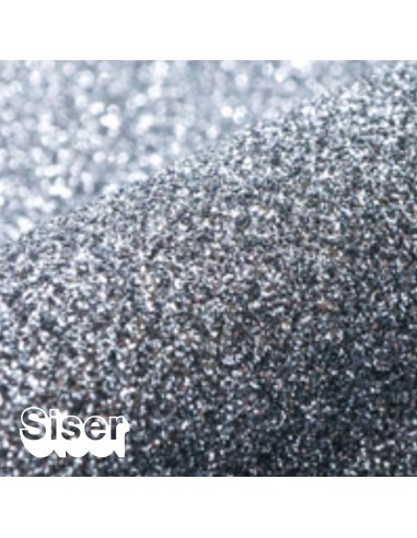 (ML) GLITTER SILVER BLACK (0,50x25/G0061)